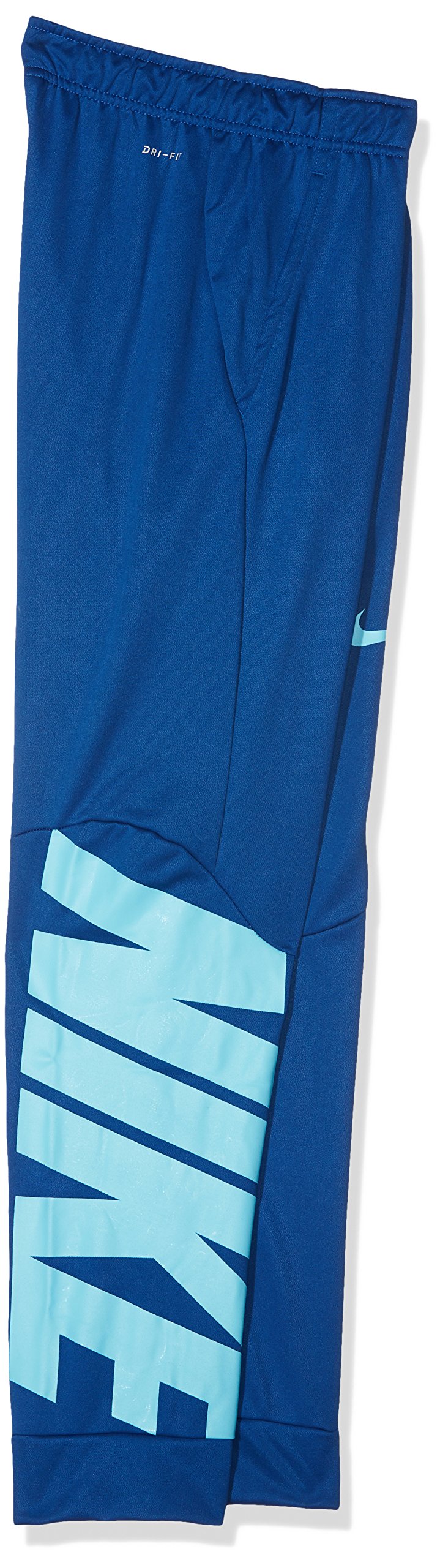 Nike Kids Boys' Therma Printed Training Pants - Gym Blue XL (18-20 Big Kids) - Comfortable & Breathable for Sports, Gym & Active Play