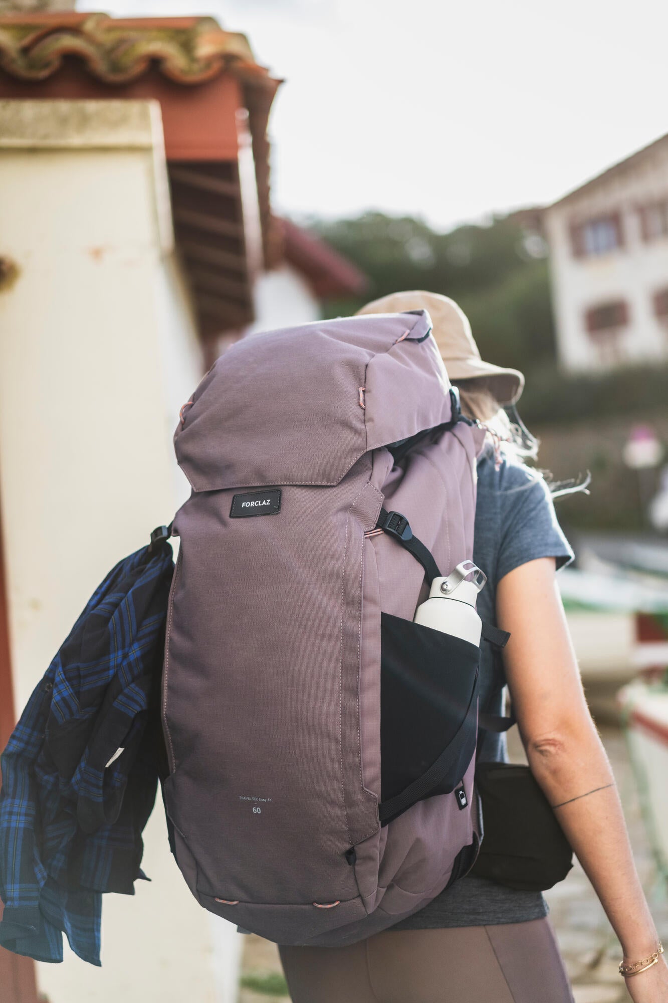 Forclaz Women's Travel 900 60+6L Lightweight Hiking Backpack - Perfect for Camping, Trekking & Outdoor Adventures