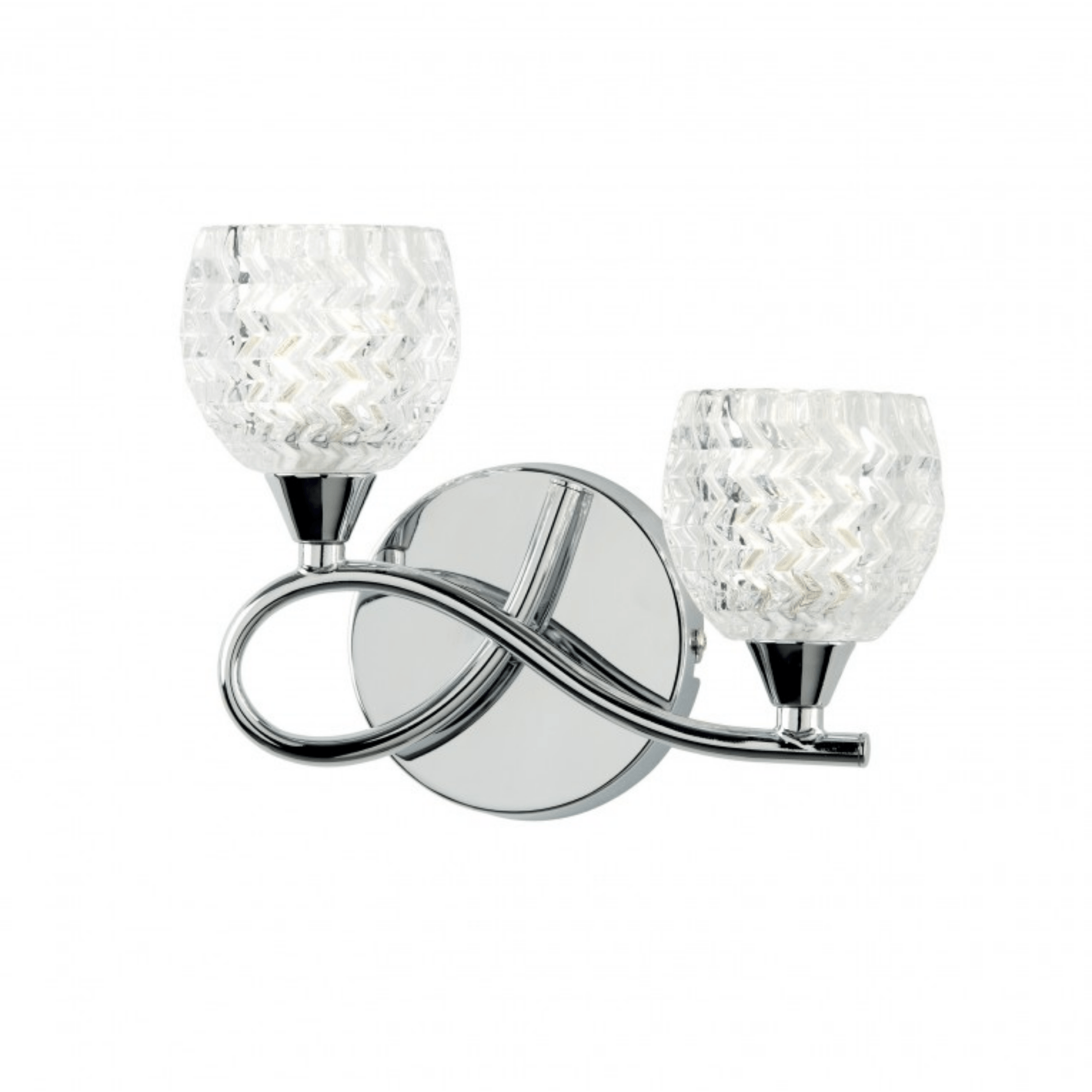Boyer Modern Chrome Wall Light - Sleek & Stylish Bathroom or Bedroom Sconce for Home Decor