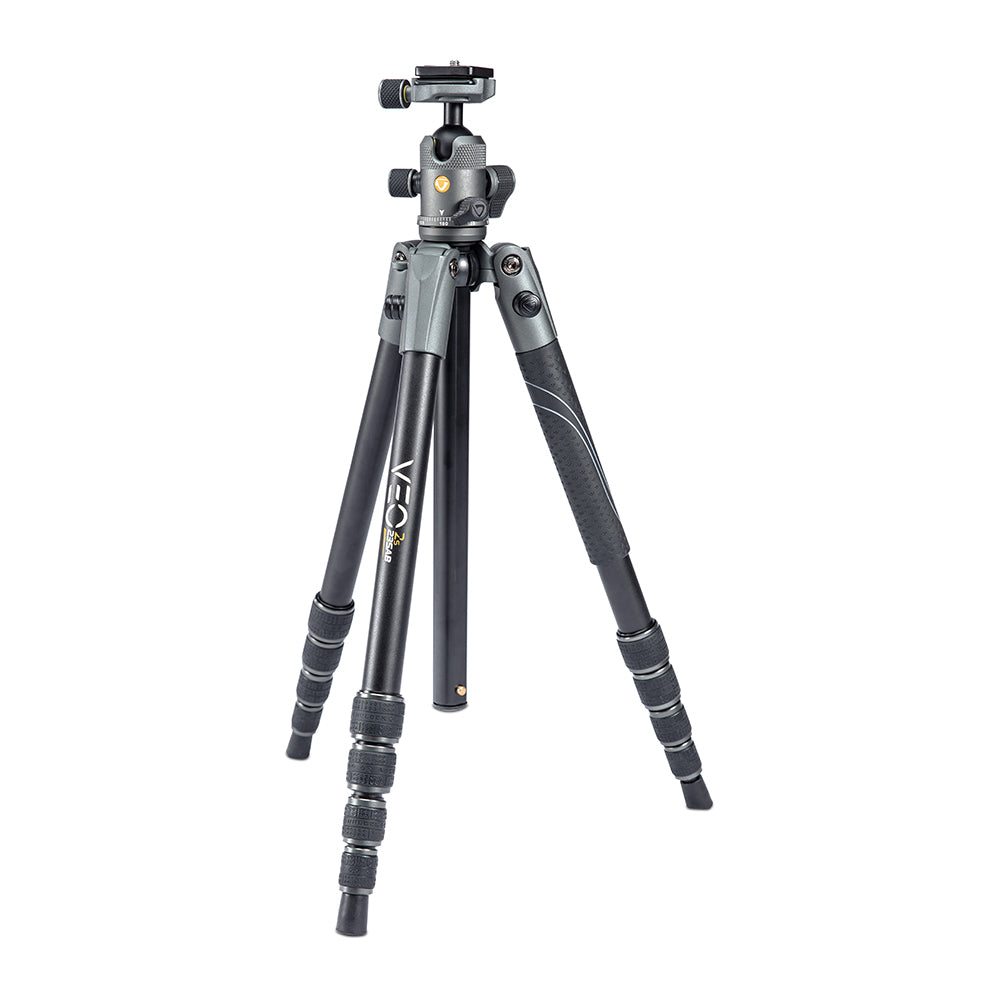 VEO 2S 235AB Lightweight Aluminum Travel Tripod & Monopod with 360° Ball Head - 13.2lbs/6kg Load Capacity - Perfect for Travel Photography, Hiking & Outdoor Adventures