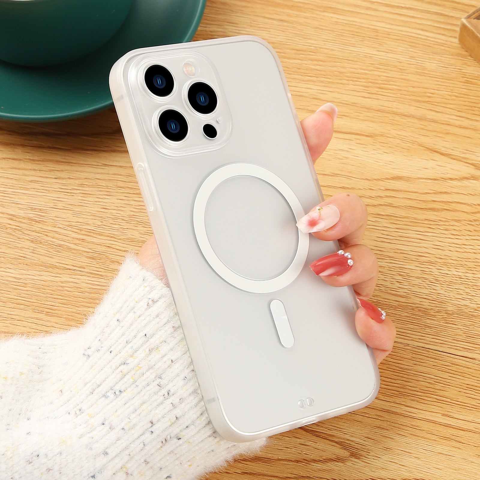 Premium MagSafe Case for iPhone 13 - Shockproof & Wireless Charging Compatible - Perfect for Work, Travel & Everyday Protection