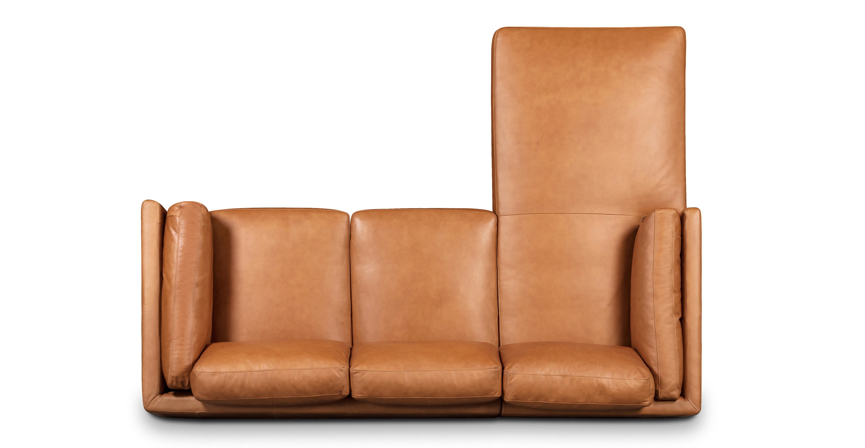Cadiz Left Facing Sectional Sofa - Modern L-Shaped Couch with Reversible Chaise for Living Room, Family Room & Home Theater - Comfortable Fabric Upholstery for Relaxing and Entertaining