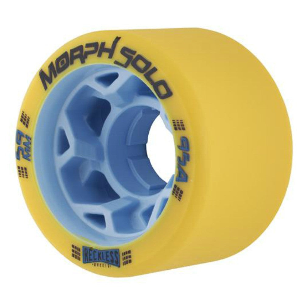 Reckless Morph Solo 59mm Quad Wheels 4 Pack - High Performance Skateboard Wheels for Street Skating & Park Riding