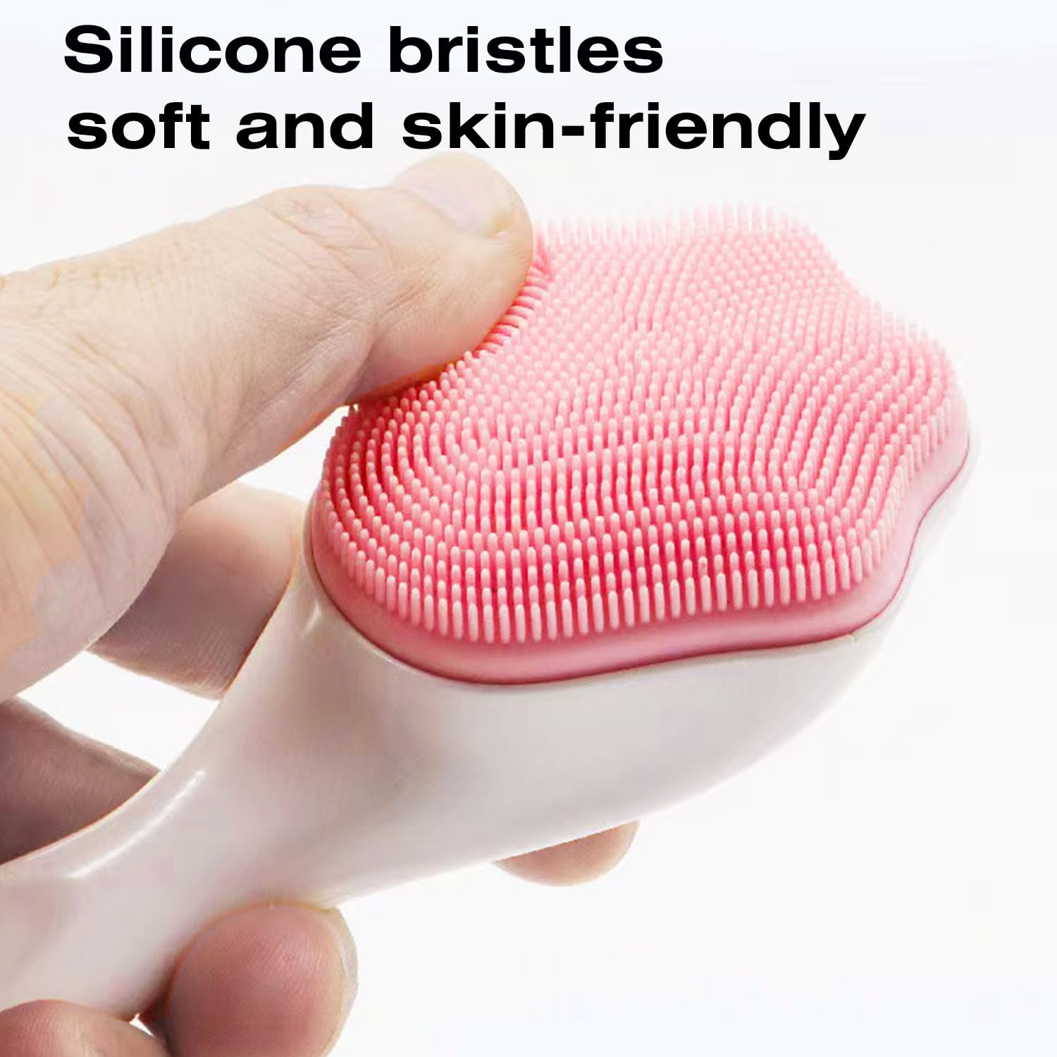 Deep Cleansing Facial Scrubber - 4 Pack Silicone Exfoliating Brush for Blackhead & Acne Removal | Gentle Face Wash Brush for Pore Cleansing & Skin Care | Perfect for Daily Skincare Routine & Travel