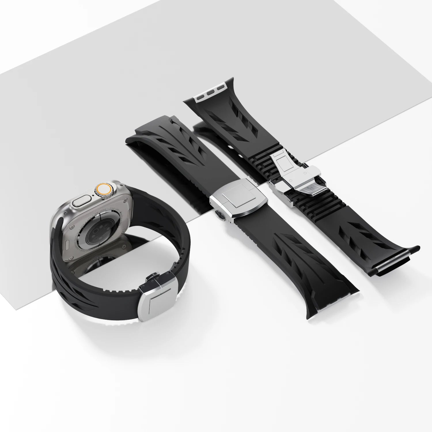 Premium Denis Lux Silicone Sports Band - Durable, Comfortable & Sweatproof Fitness Wristband for Running, Gym & Outdoor Activities