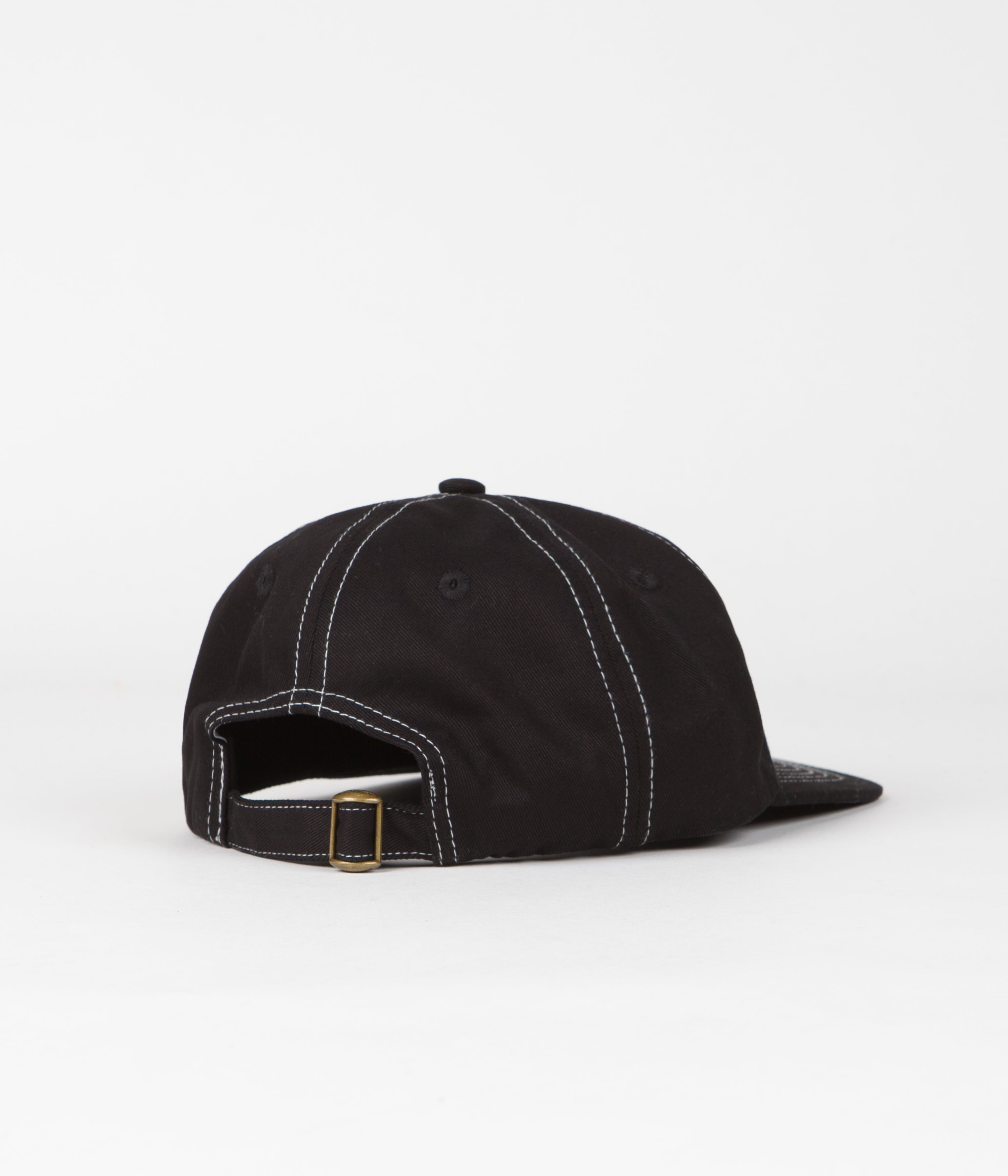 Butter Goods Scope Cap - Black | Adjustable Dad Hat for Men & Women | Perfect for Outdoor Activities, Hiking, and Casual Wear