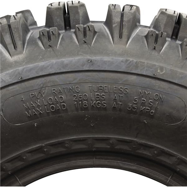 Ocelot P357 20x10x9 ATV Tires - GNCC Holeshot Sport RAZR Style 4-Ply Bias Tires with Non-Directional Tread for Durability, Grip & Traction - Perfect for Off-Road Racing, Trail Riding & Mud Adventures - 20x10-9 Rear ATV Tires