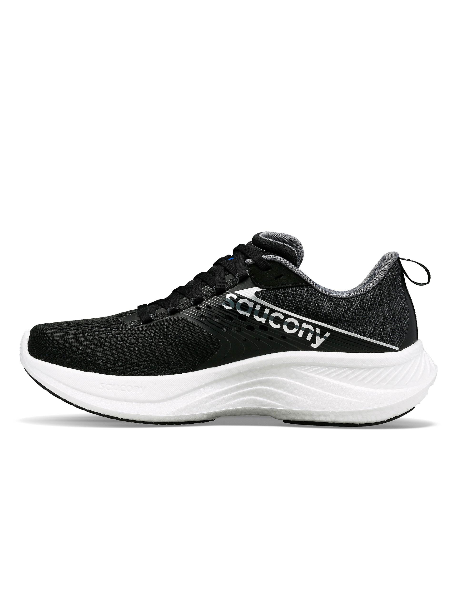 Ride 17 Black/White Running Shoes - Lightweight Cushioned Sneakers for Men & Women - Perfect for Jogging, Gym Workouts & Daily Wear