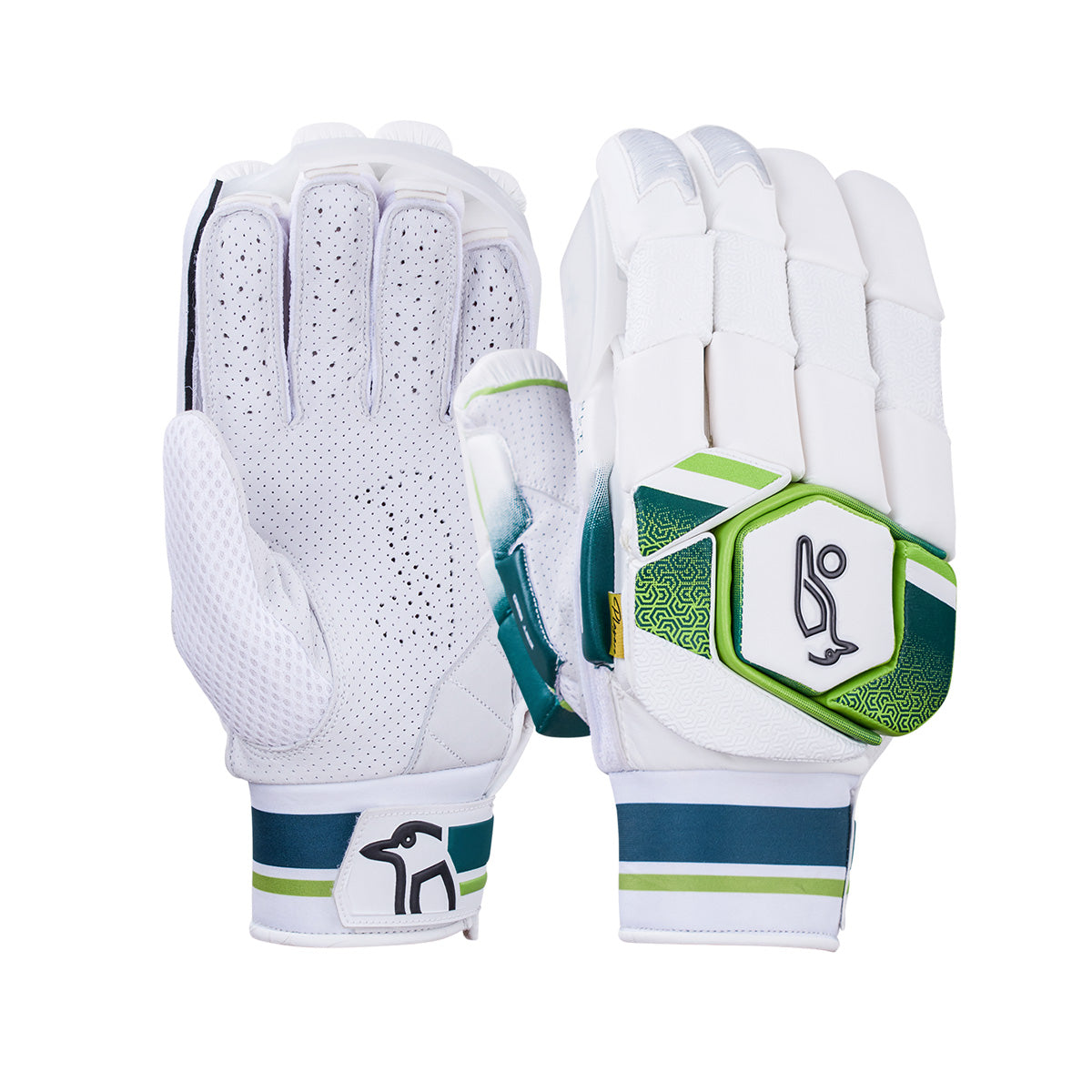 Kookaburra Kahuna Players Cricket Batting Gloves - Premium Leather Sports Gloves for Cricket Players - Perfect for Practice, Matches & Training Sessions