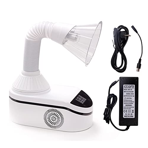 230W High-Power Dental Lab Vacuum Cleaner with Adjustable Speed & LED Light - Strong Suction for Dust Removal | Ideal for Dental Offices, Jewelry Workshops & Electronics Repair Shops