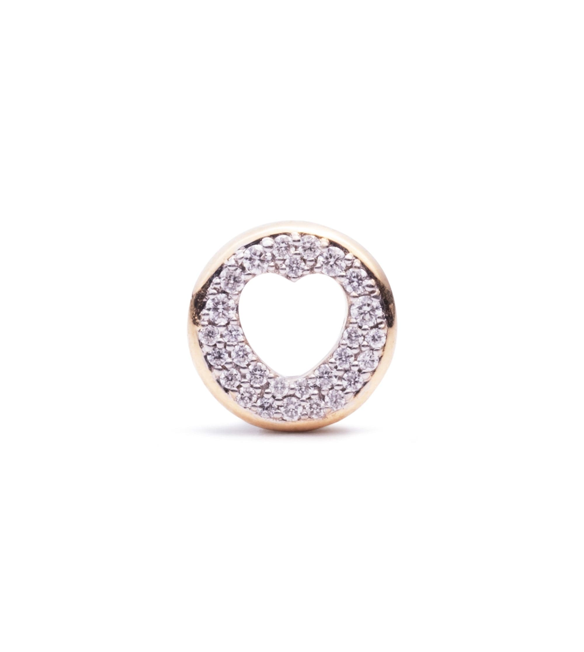 Pave Diamond Side Love Heartbeat Ring - Elegant Jewelry for Anniversaries, Engagements & Romantic Gifts