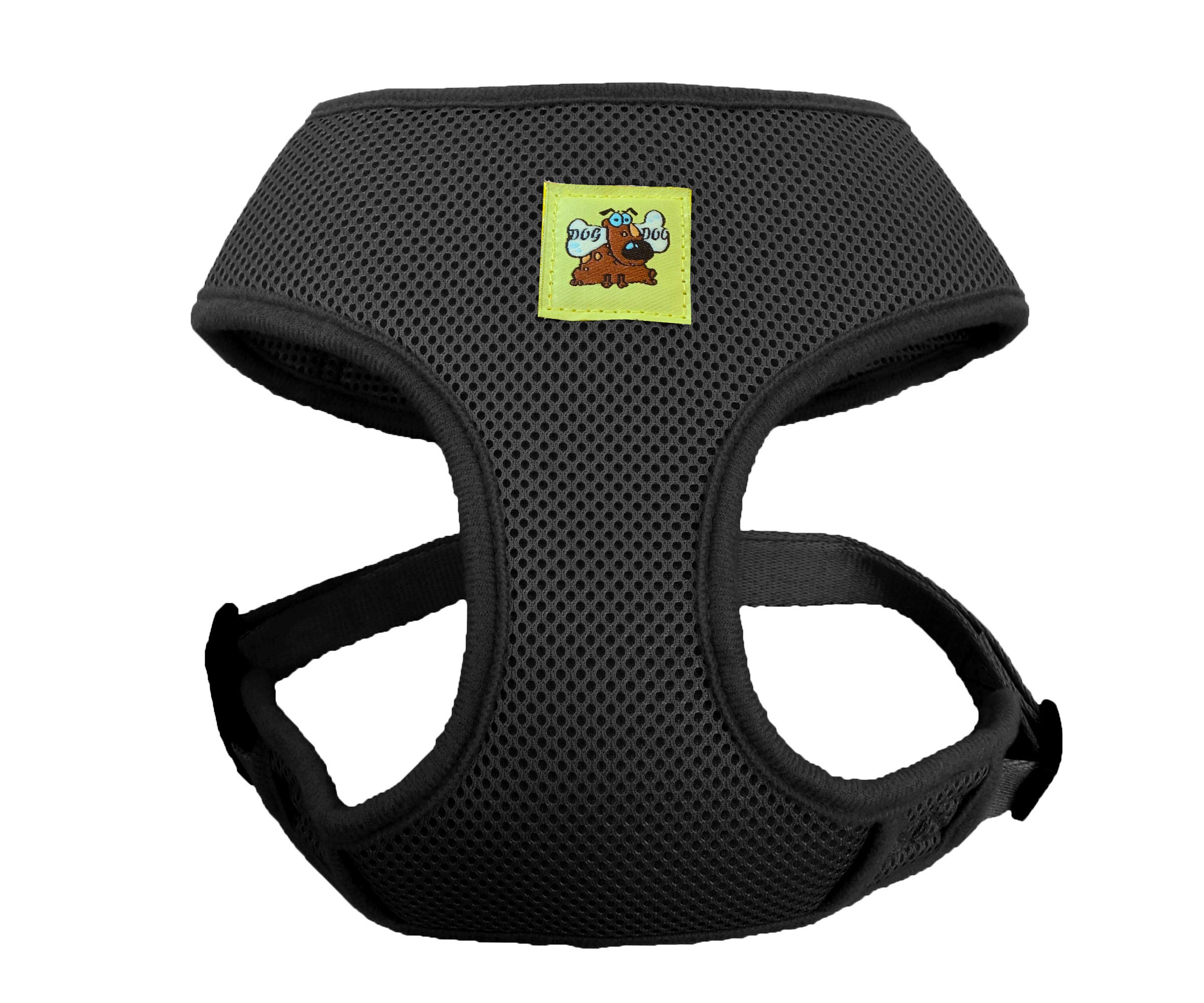 No Pull Dog Harness with Front Clip - Adjustable Reflective Pet Vest for Small, Medium & Large Dogs - Breathable Comfort for Walking, Running & Training (X-Large, Black) - Perfect for Daily Walks, Jogging & Outdoor Adventures