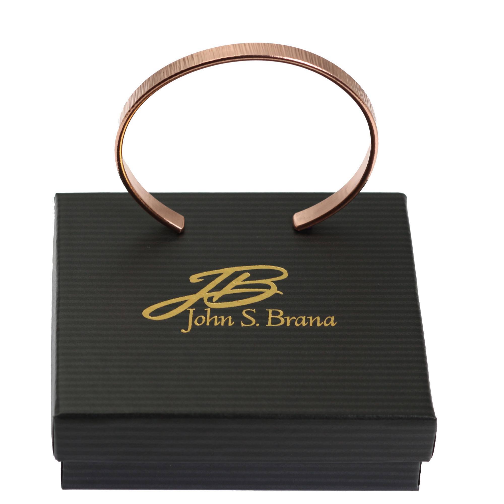 Elegant Thin Chased Copper Cuff Bracelet for Women - Boho Chic Handmade Jewelry for Everyday Wear & Special Occasions