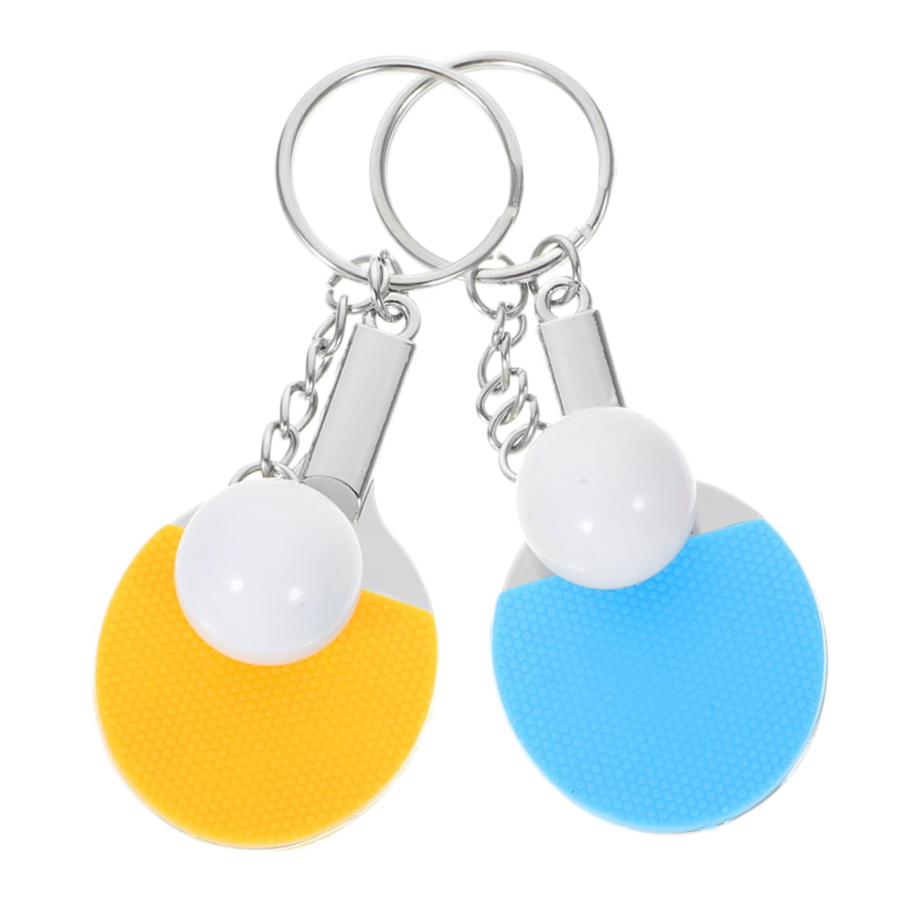 MUSISALY Table Tennis Keychains - Stylish Sports Keyrings for Car Keys, Door Keys, and Gym Bags - Perfect for Tennis Enthusiasts and Gift Ideas
