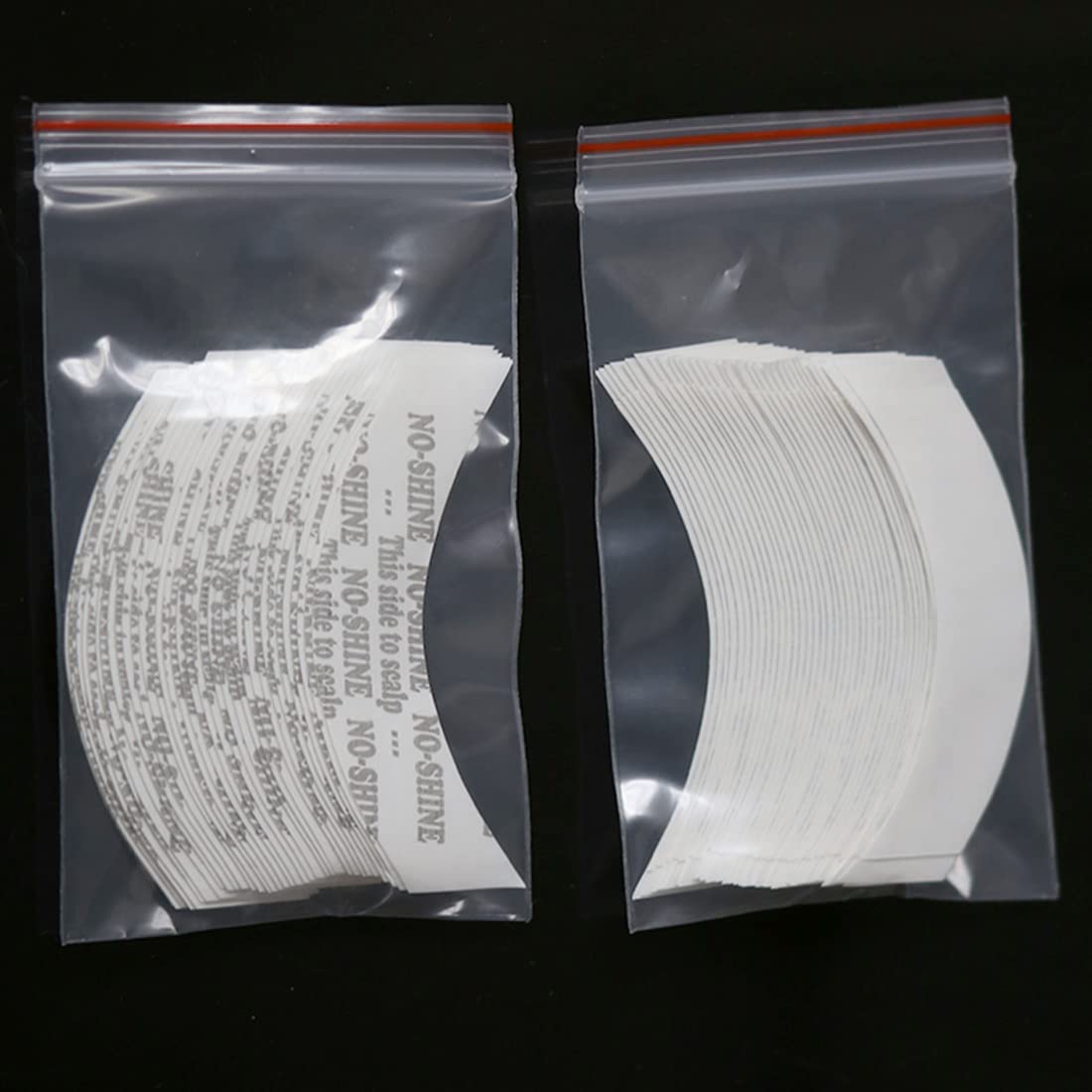 180Pc No-Shine Wig Tape - Waterproof Double Adhesive Strips for Toupee & Wigs - Secure All-Day Wear