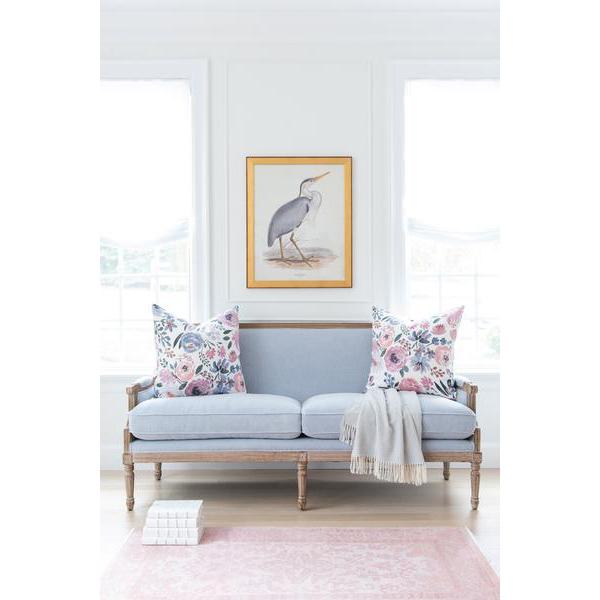 Heron Print Wall Art - Elegant Blue Heron Painting for Home & Office Decor - Perfect for Living Room, Bedroom, or Office Wall Decor