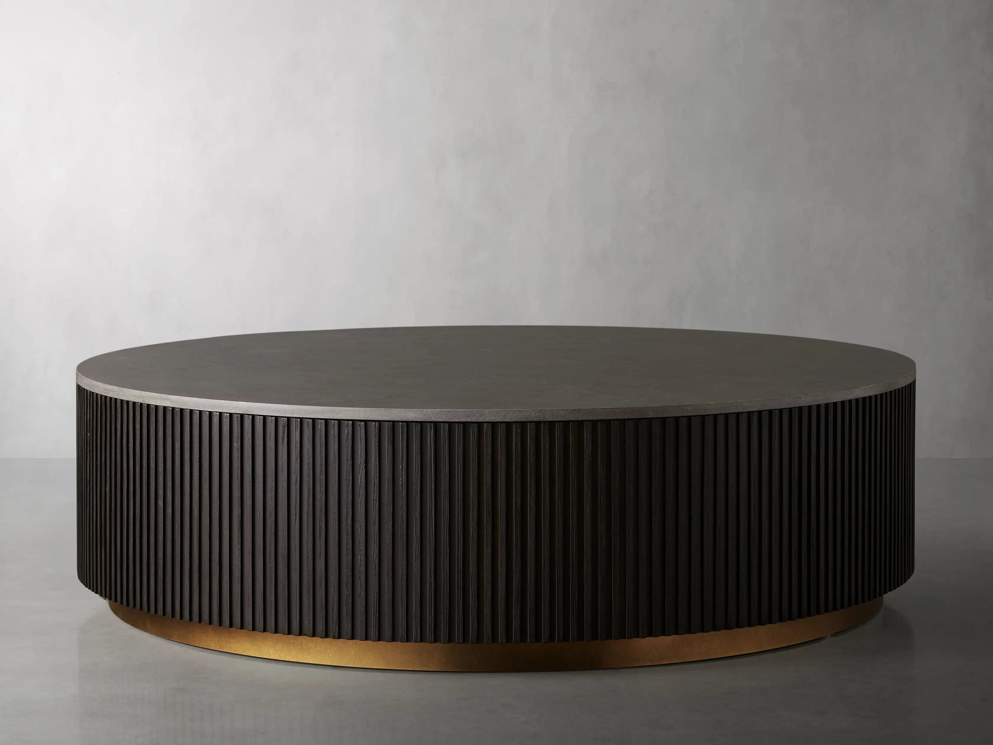 Modern Round Coffee Table - Stylish & Durable Living Room Centerpiece for Home Decor | Perfect for Small Spaces, Apartments & Cozy Gatherings