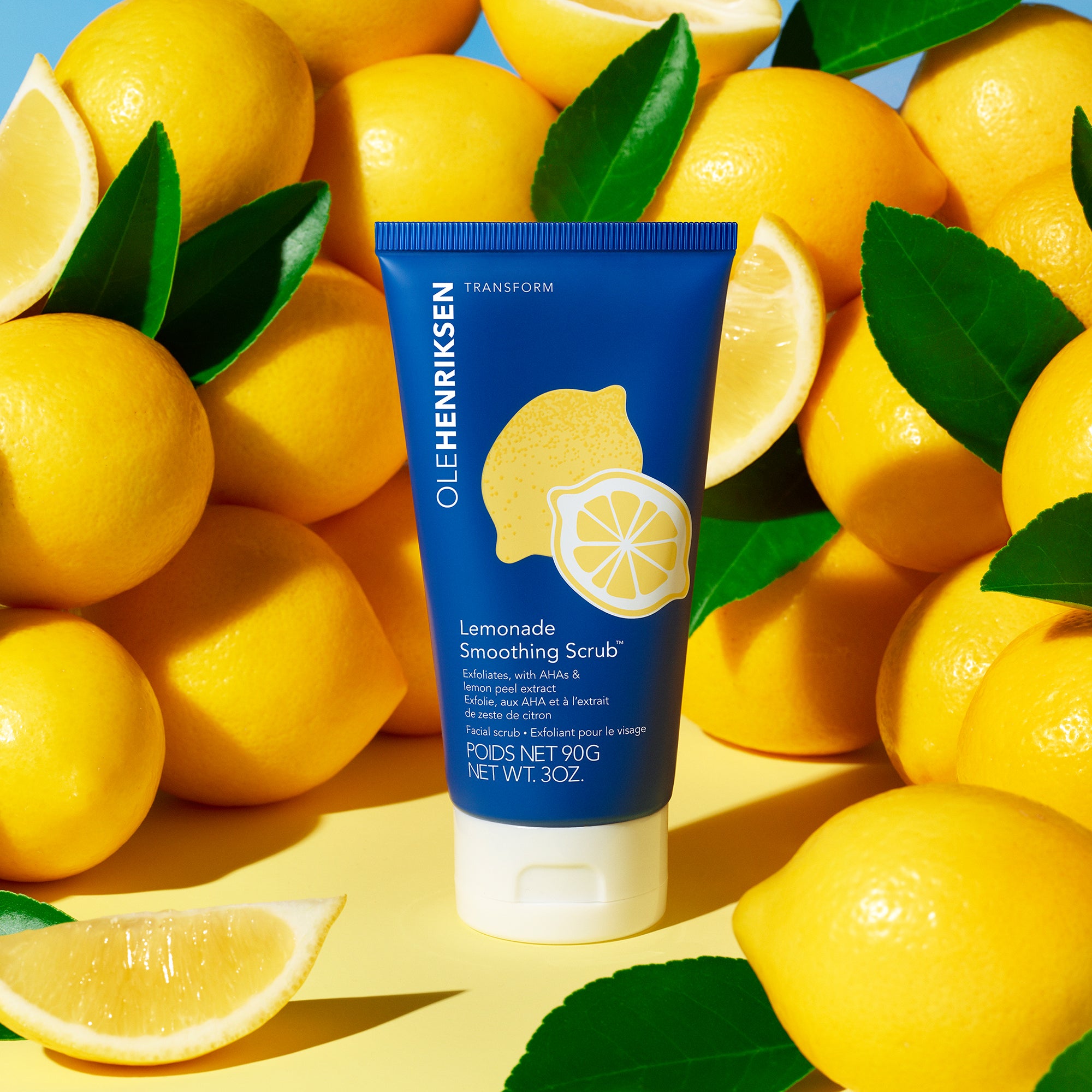 Refreshing Lemonade Smoothing Scrub - Exfoliating Face & Body Scrub for Glowing Skin - Perfect for Spa Day & At-Home Skincare Routine