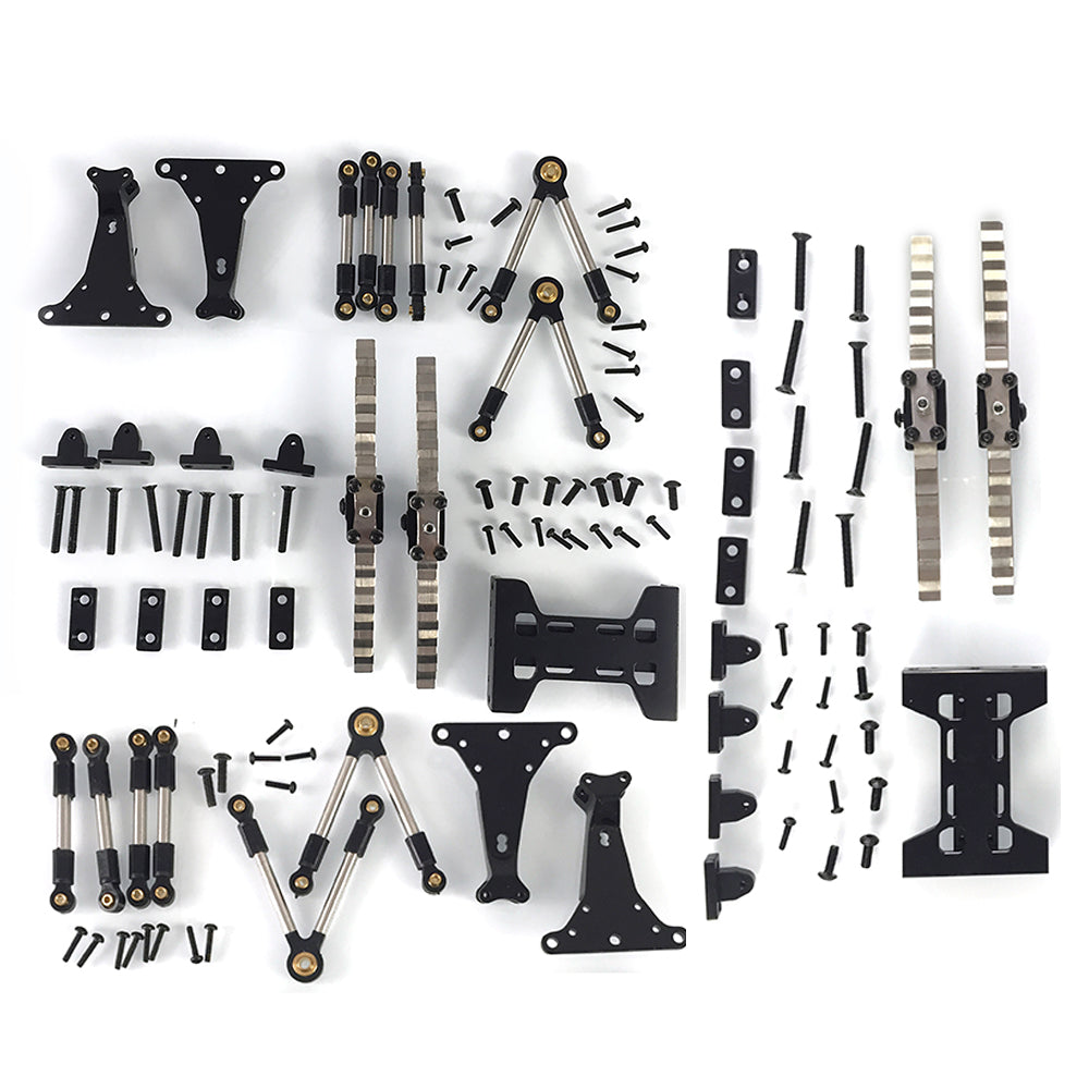 1/14 Scale Metal Rear Suspension Assembly for Tamiya DIY Tractor Truck & Trailer Car Models - Heavy Duty Upgrade Part for RC Crawlers & Scale Truck Builders (Off-Road, Crawling, Scale Modeling)
