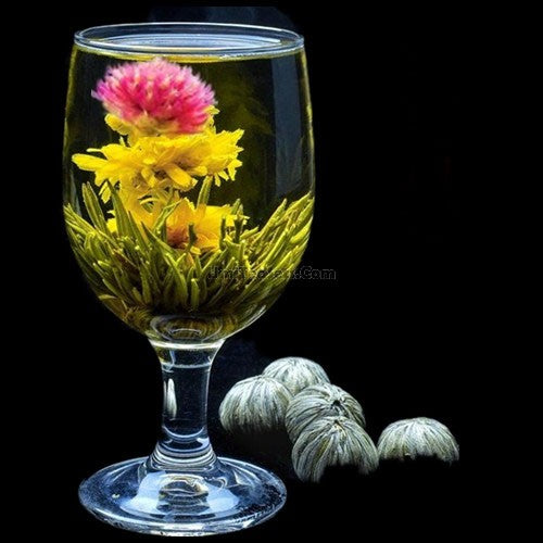 Premium Jasmine Fairy Blooming Tea - Hand-Tied Flower Tea Balls for Relaxation & Gifting | Perfect for Afternoon Tea, Spa Days & Special Occasions