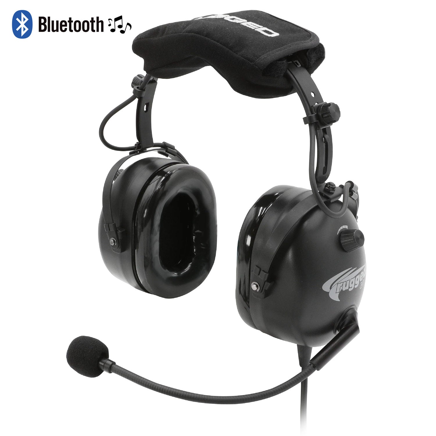 RA210 BT Bluetooth Aviation Headset - Noise Cancelling, Pilot Headphones for General Aviation, Flying, Training & Cockpit Use