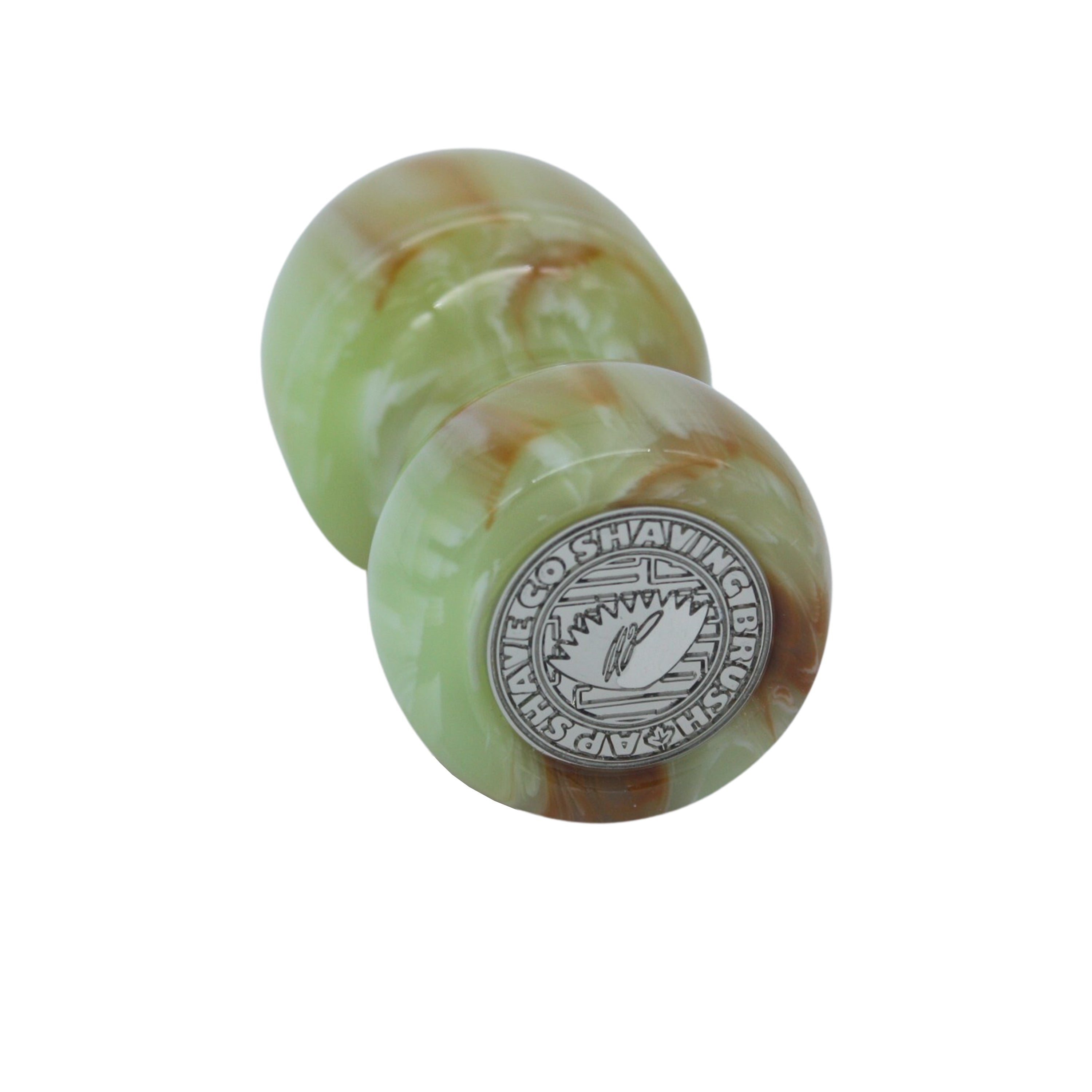 Premium Jade Handcrafted Shaving Brush Handle for Wet Shaving - Fits 24mm & 26mm Knots - Perfect for Traditional Barber Shaving & Luxury Grooming Gifts
