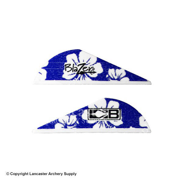 Bohning True Color Blazer Vanes - High Visibility Archery Fletching for Outdoor Hunting & Target Practice