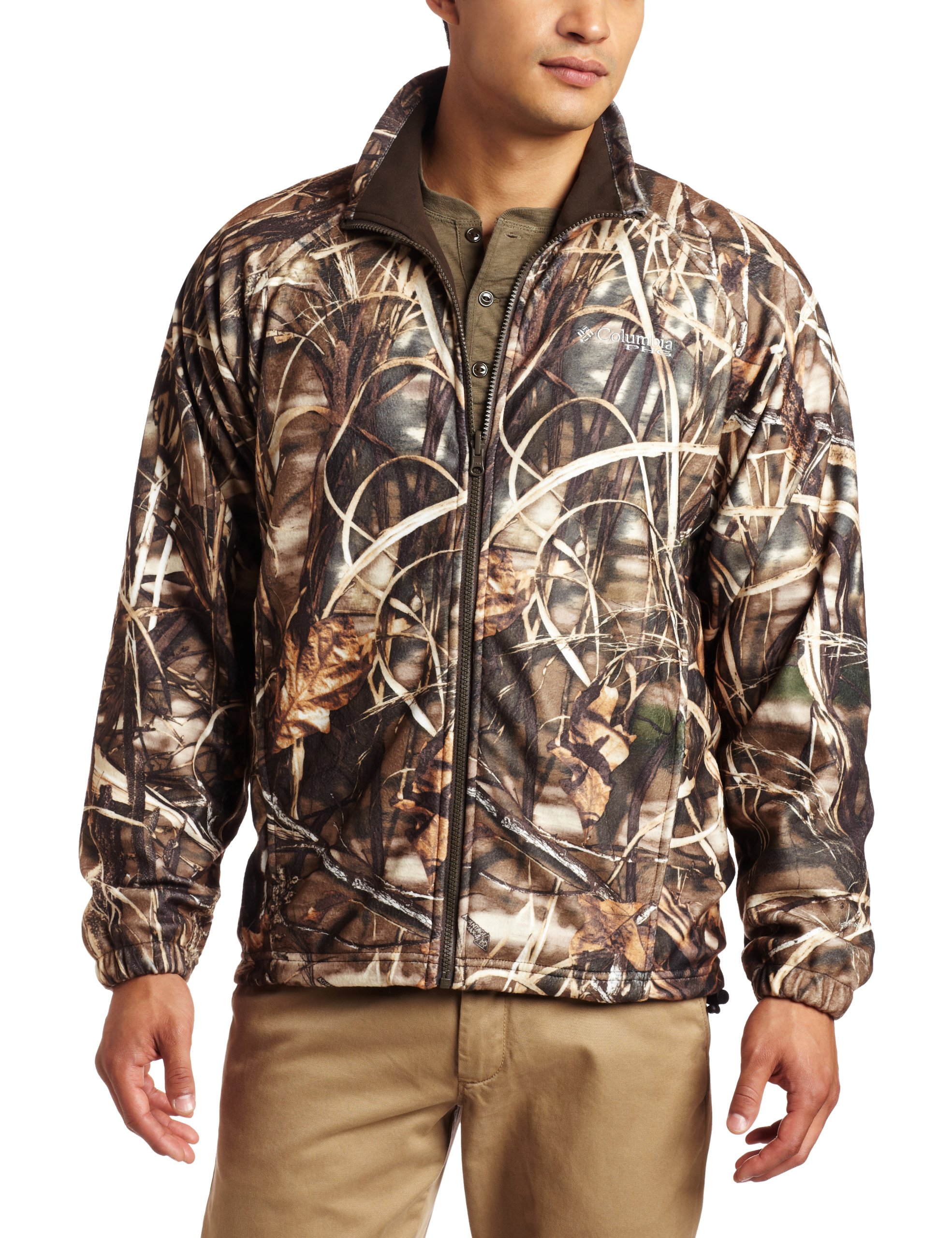 Columbia Men's First Frost Fleece Jacket - Lightweight Warm Winter Jacket for Hiking, Camping & Outdoor Activities | Wind-Resistant & Breathable