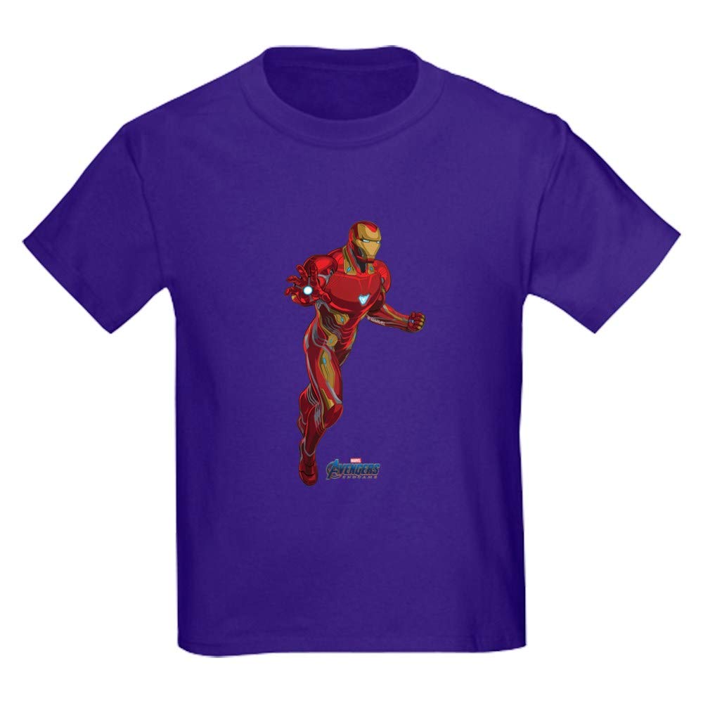 Iron Man Kids Dark T-Shirt - Youth Superhero Tee for Boys & Girls | Perfect for Halloween, Cosplay, and Everyday Wear