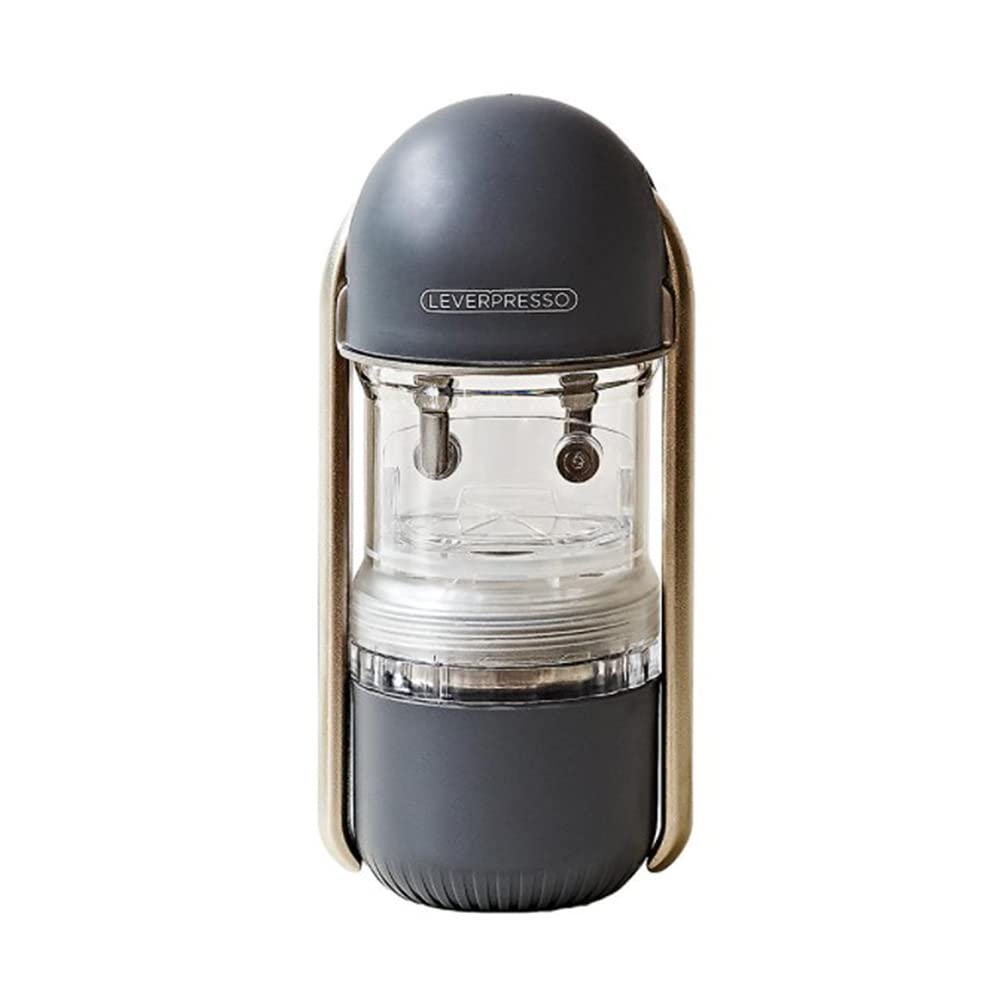 Portable Manual Espresso Maker - Hand Press Coffee Machine for Home & Travel, Compact & Lightweight (Black) - Perfect for Camping, Office, and Outdoor Adventures