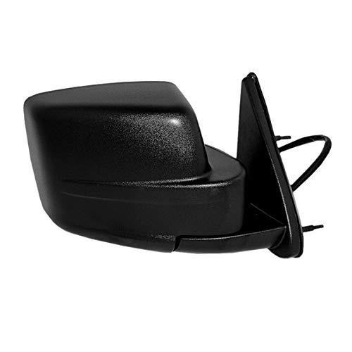2007-2011 Dodge Nitro Right Side Power Heated Textured Black Rear View Mirror with One-Touch Control - Perfect for Winter Driving and Enhanced Visibility