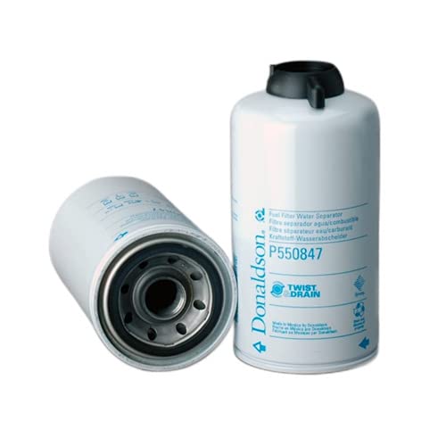 Donaldson P550847 Fuel Filter with Water Separator - High Efficiency Replacement Cartridge for Diesel Engines | Ideal for Trucks, Heavy Equipment & Marine Applications