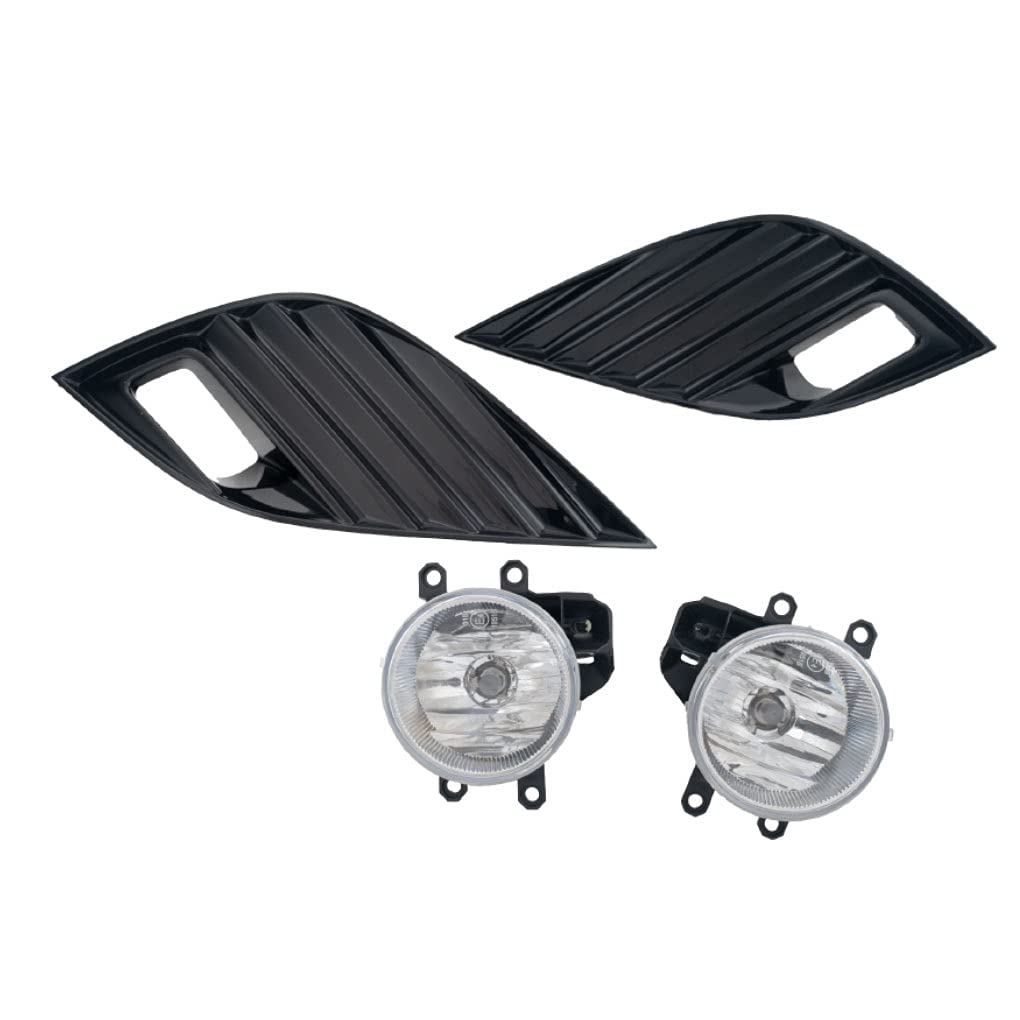 2018-2020 Toyota Camry LED Fog Light Replacement Kit - Complete Left & Right Assembly with Bulbs - Perfect for Night Driving & Bad Weather Visibility