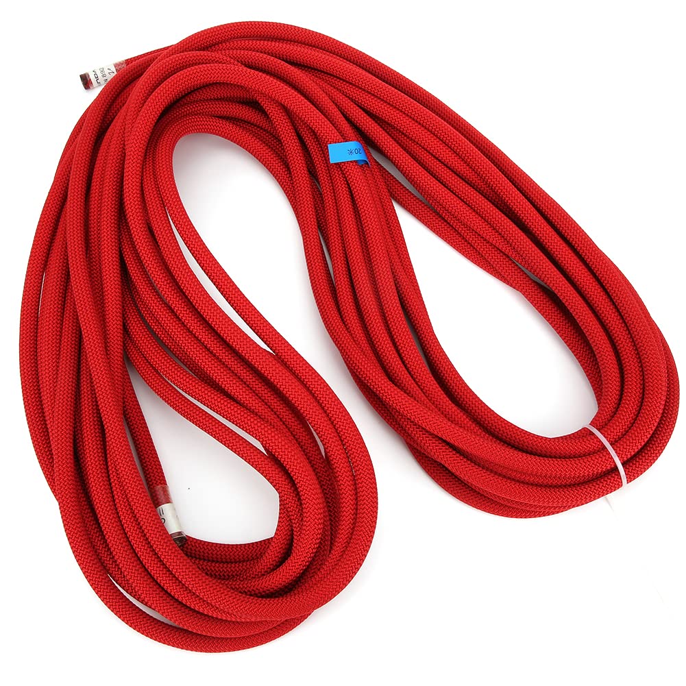 SMkeji 20M (65FT) Outdoor Climbing Rope - Heavy Duty Mountaineering, Rappelling, Caving & Hauling Rope for Rock Climbing, Hiking & Rescue Operations