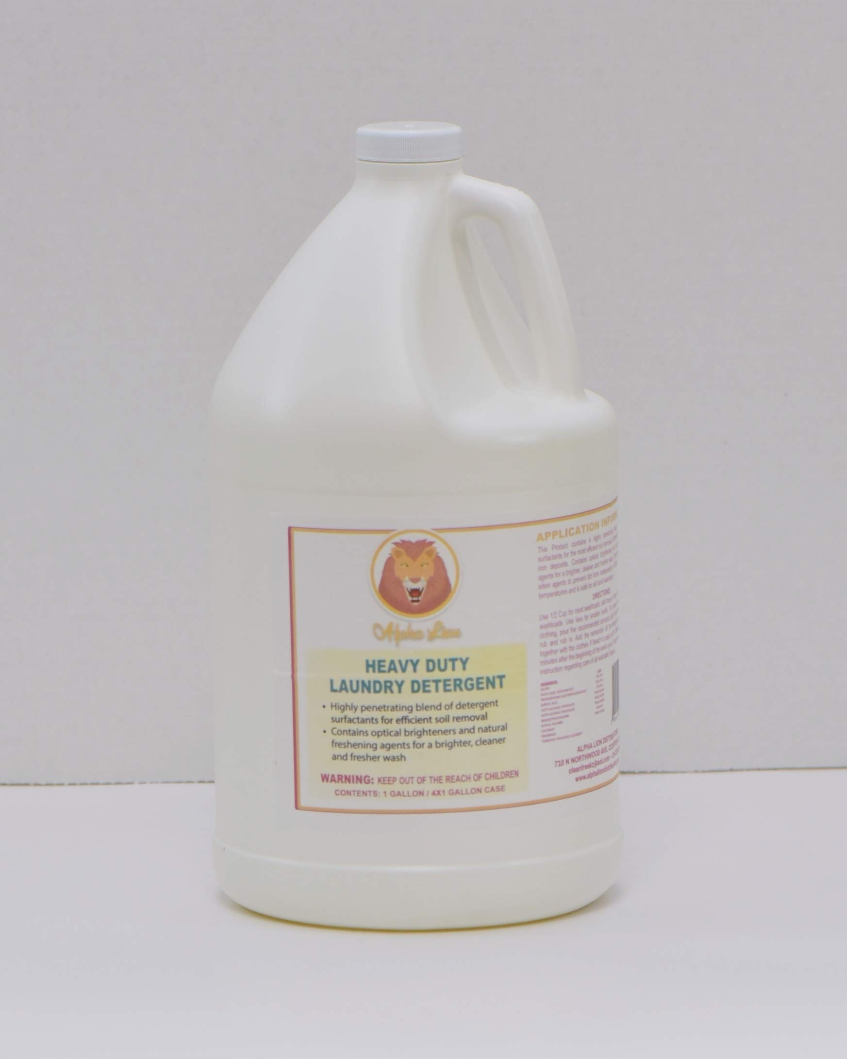 Best Heavy Duty Laundry Detergent for Tough Stains - Extra Strength Stain Remover, Deep Cleaning Formula for All Fabrics | Perfect for Work Clothes, Sports Gear & Family Laundry