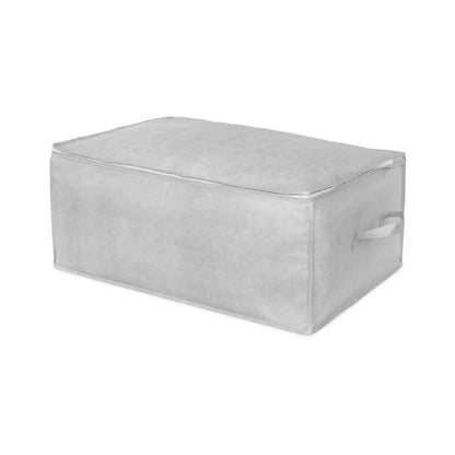 Boston Duvet Storage Bag - Waterproof & Space-Saving Comforter Organizer for Bedding, Blankets & Seasonal Clothes | Perfect for Home, Travel & Dorm Organization