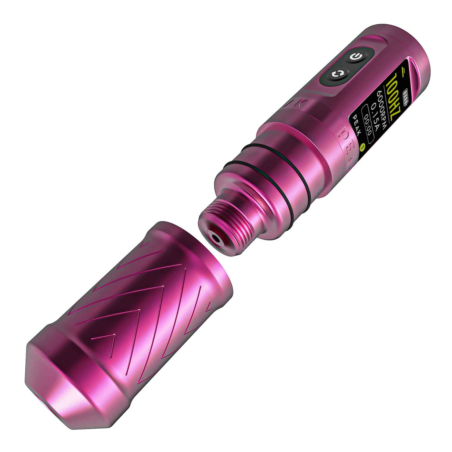 Peak Solice Ergo 4mm Tattoo Machine - Professional Pink Tattoo Gun for Artists | Perfect for Lining, Shading & Coloring Tattoos