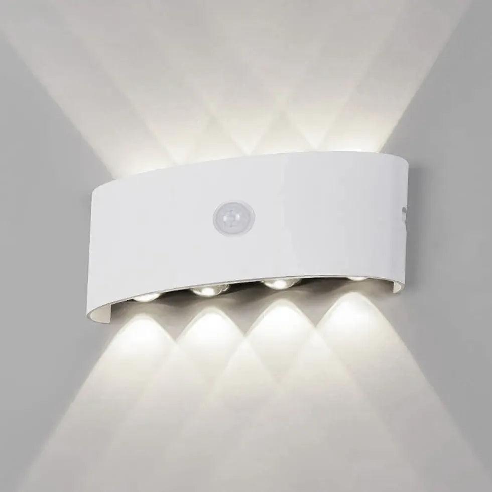 Motion Sensor LED Outdoor Wall Lights - Waterproof Up and Down Lighting for Porch, Garden, Pathway | Energy-Efficient Security Light for Home & Commercial Use