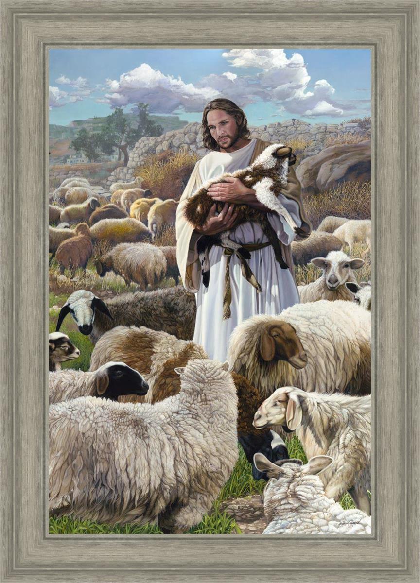 Finding The One By Liz Lemon Swindle - Inspirational Christian Art Print for Home, Office & Gift Giving - Perfect for Weddings, Anniversaries & Spiritual Decor