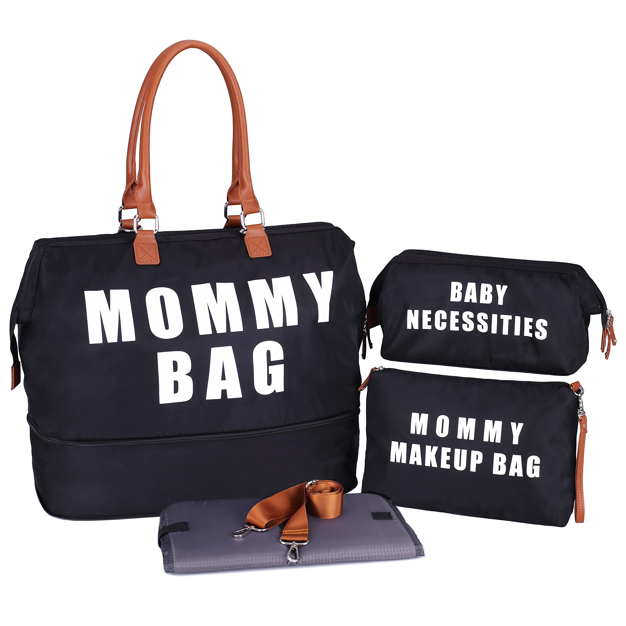 Upgraded Large Capacity Maternity Tote Bag - Hospital Delivery Bag, Baby Diaper Bag with Travel Organizers - Perfect for Labor, Postpartum Care & Family Travel Essentials