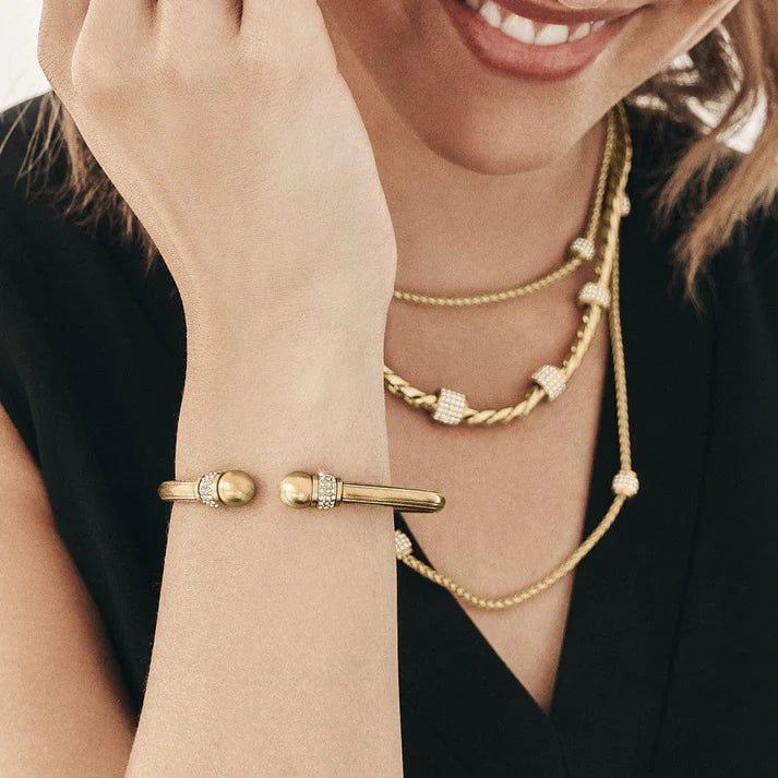Brighton Meridian Petite Long Necklace for Women - Elegant Gold-Tone Chain Necklace - Perfect for Everyday Wear, Date Nights & Special Occasions