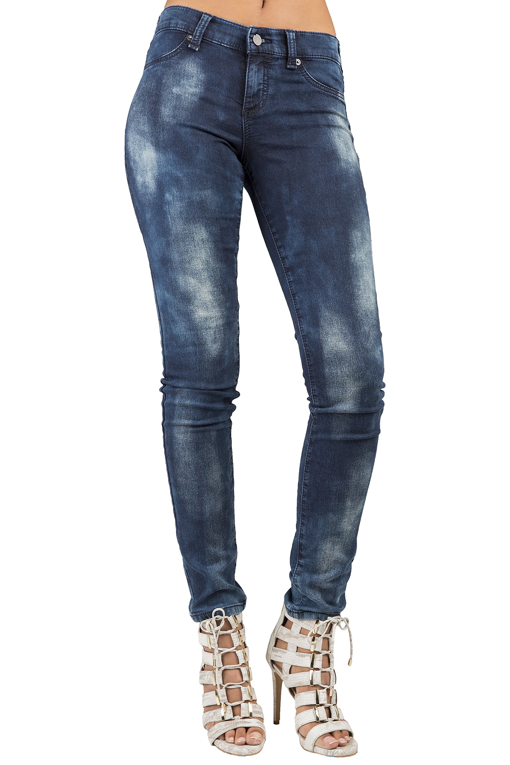 Women's Stretch Denim Skinny Ankle Jeans - Comfortable High Waist Slim Fit Jeans for Everyday Wear | Perfect for Work, Casual Outings & Date Nights