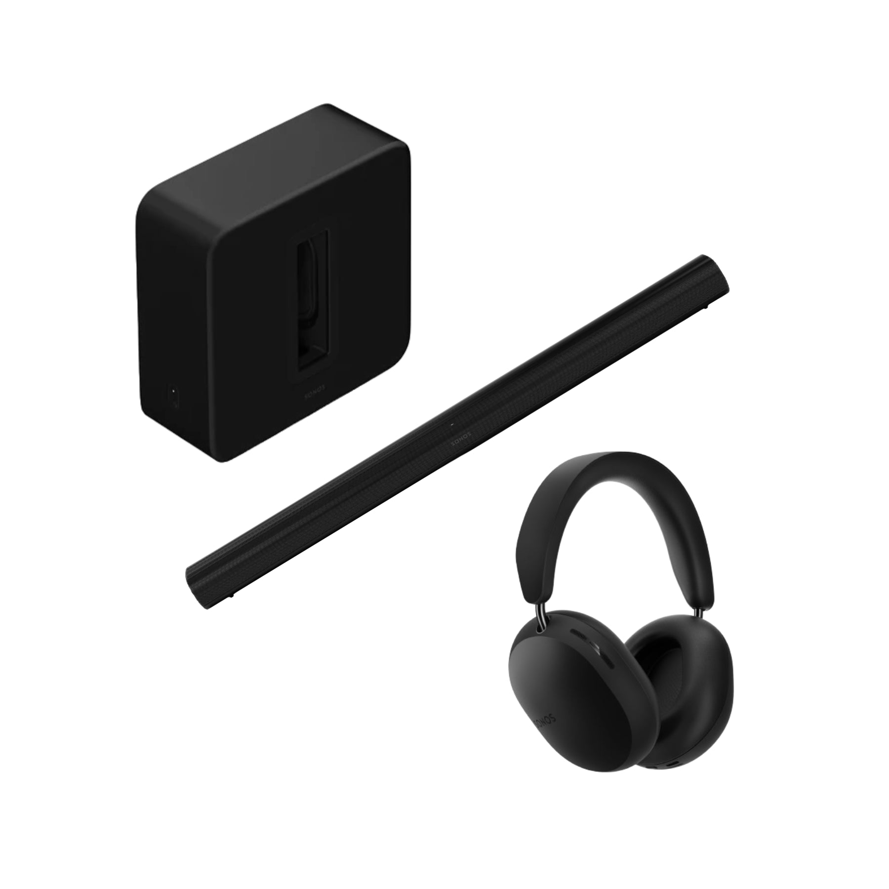 Sonos Premium Wireless Speaker Set with Sub Gen 4 - Immersive Home Theater Sound System for Movies, Music & Gaming