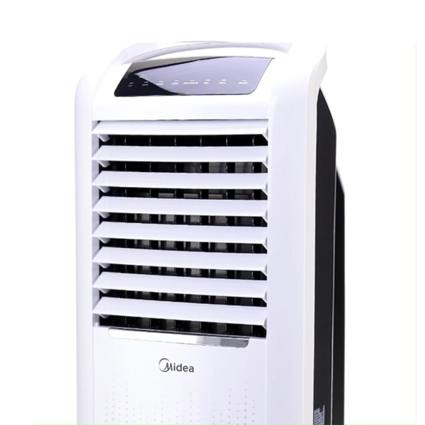 **Midea Evaporative Air Cooler - Portable Cooling Fan with Remote Control for Home, Office & Outdoor Use**