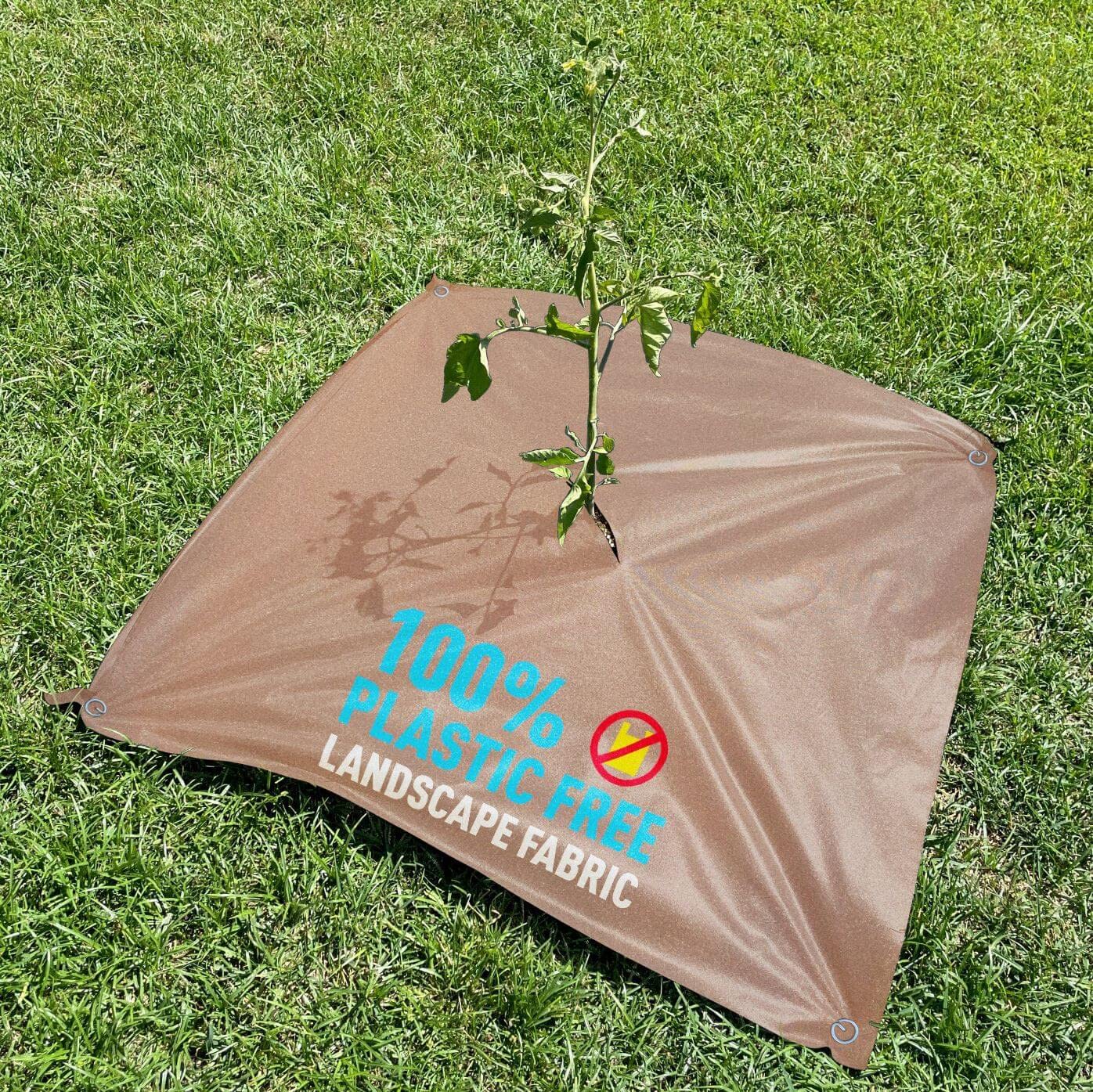 Biodegradable Tree Mats 3 ft x 3 ft - Eco-Friendly Garden Weed Barrier - Made in USA - Paper Mulch for Landscaping (2 Pack) - Perfect for Tree Planting, Weed Control & Soil Protection