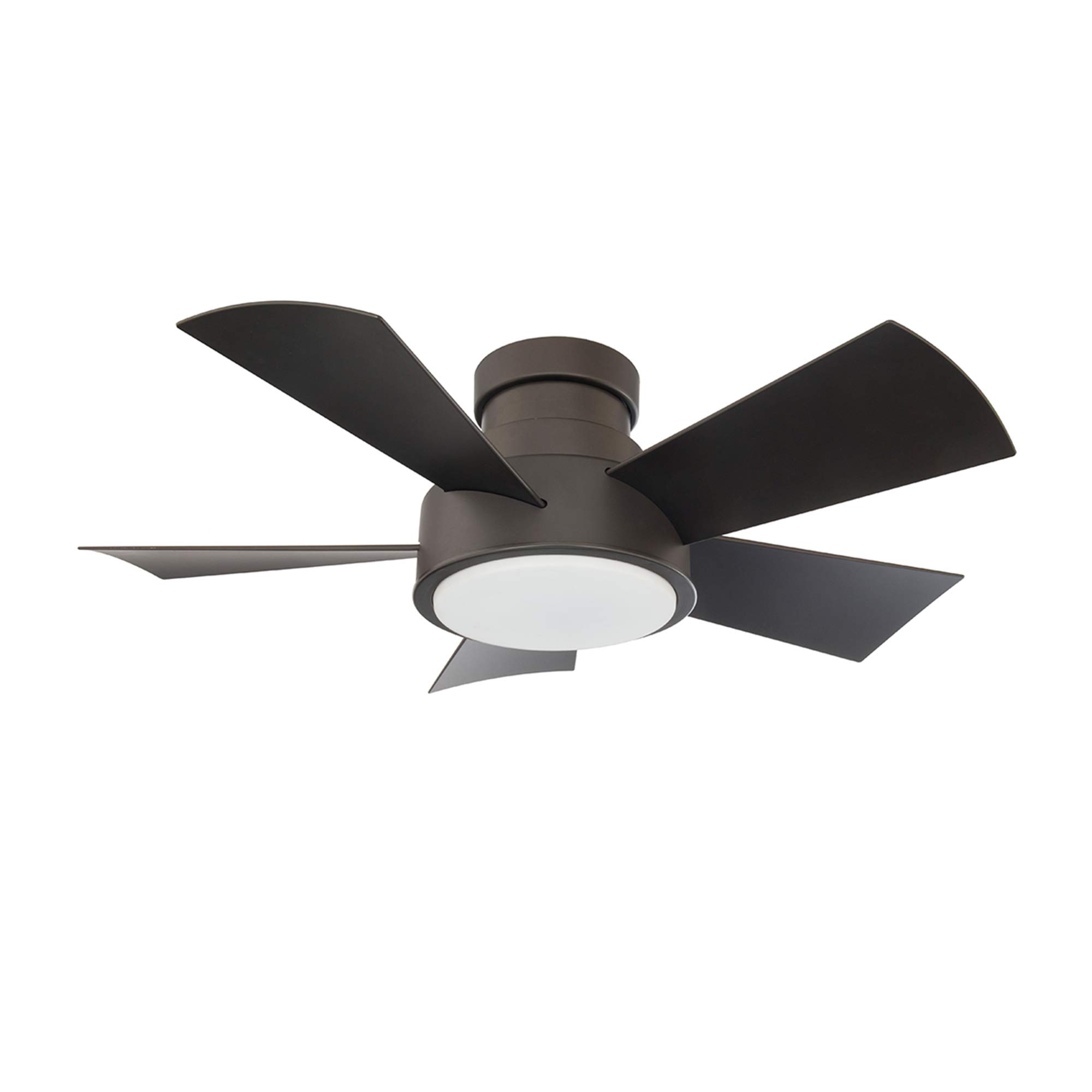 Vox Smart 38-Inch Bronze 5-Blade Ceiling Fan with 3500K LED Light Kit, Remote Control, Alexa & Google Assistant Compatible, Ideal for Living Room, Bedroom, and Patio