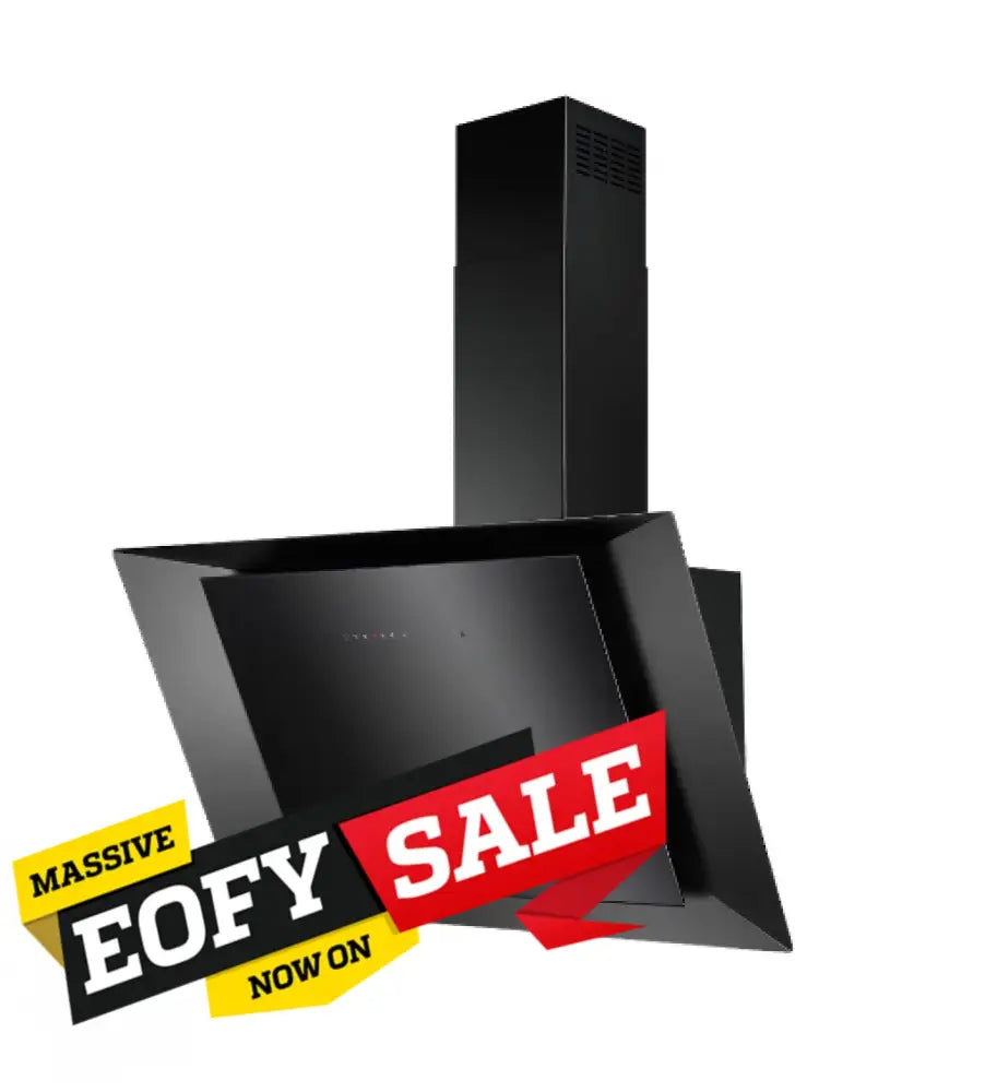 AEG DVK6981HB 90cm Black Wall Mounted Range Hood - Powerful Kitchen Exhaust Fan for Smoke & Odor Removal | Perfect for Modern Home Cooking & Grilling