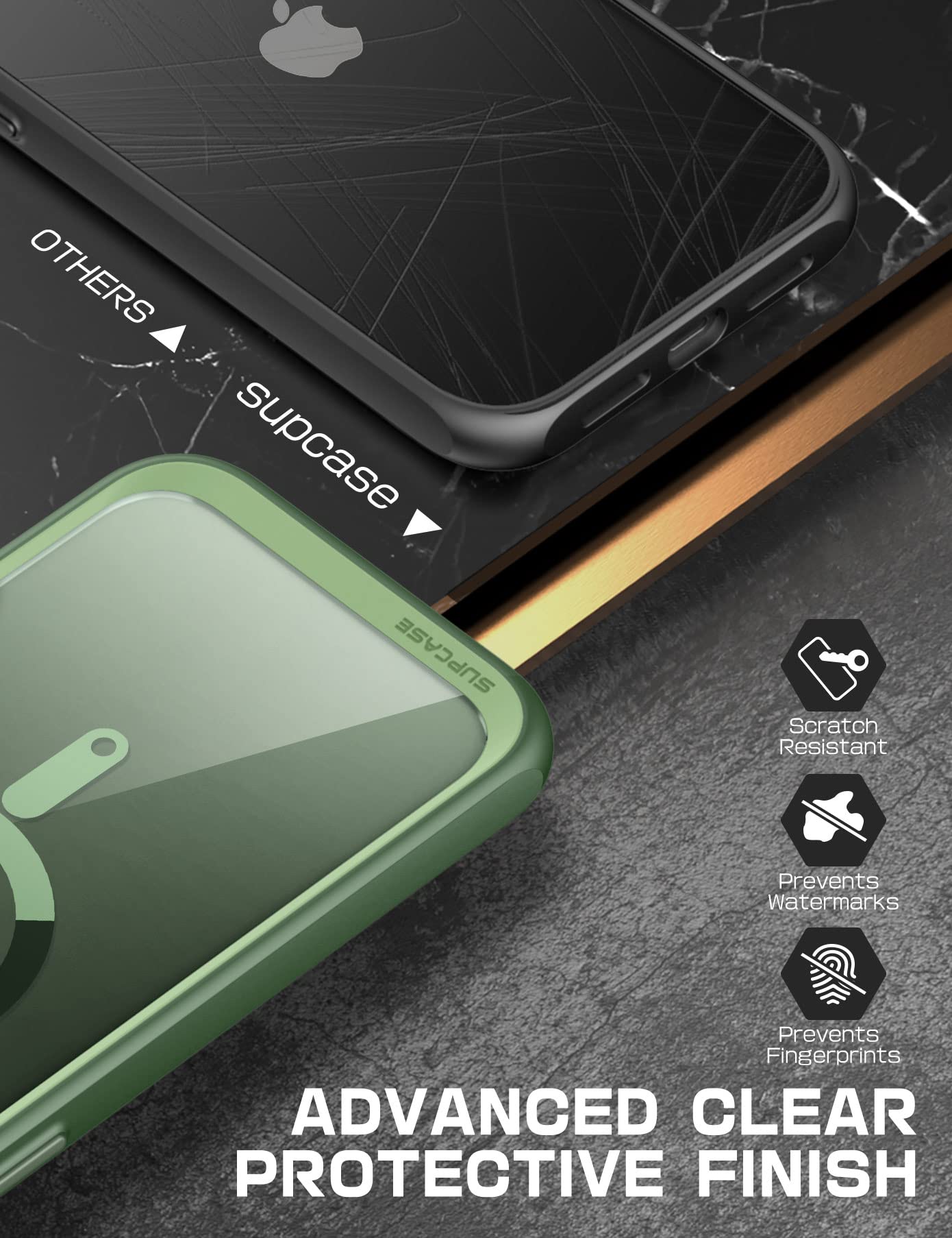 SUPCASE Unicorn Beetle Mag iPhone 13 Pro Max Case - Military-Grade Protective Slim Clear Magnetic Shockproof Phone Cover with MagSafe Compatibility | Perfect for Outdoor Adventures, Work & Everyday Use