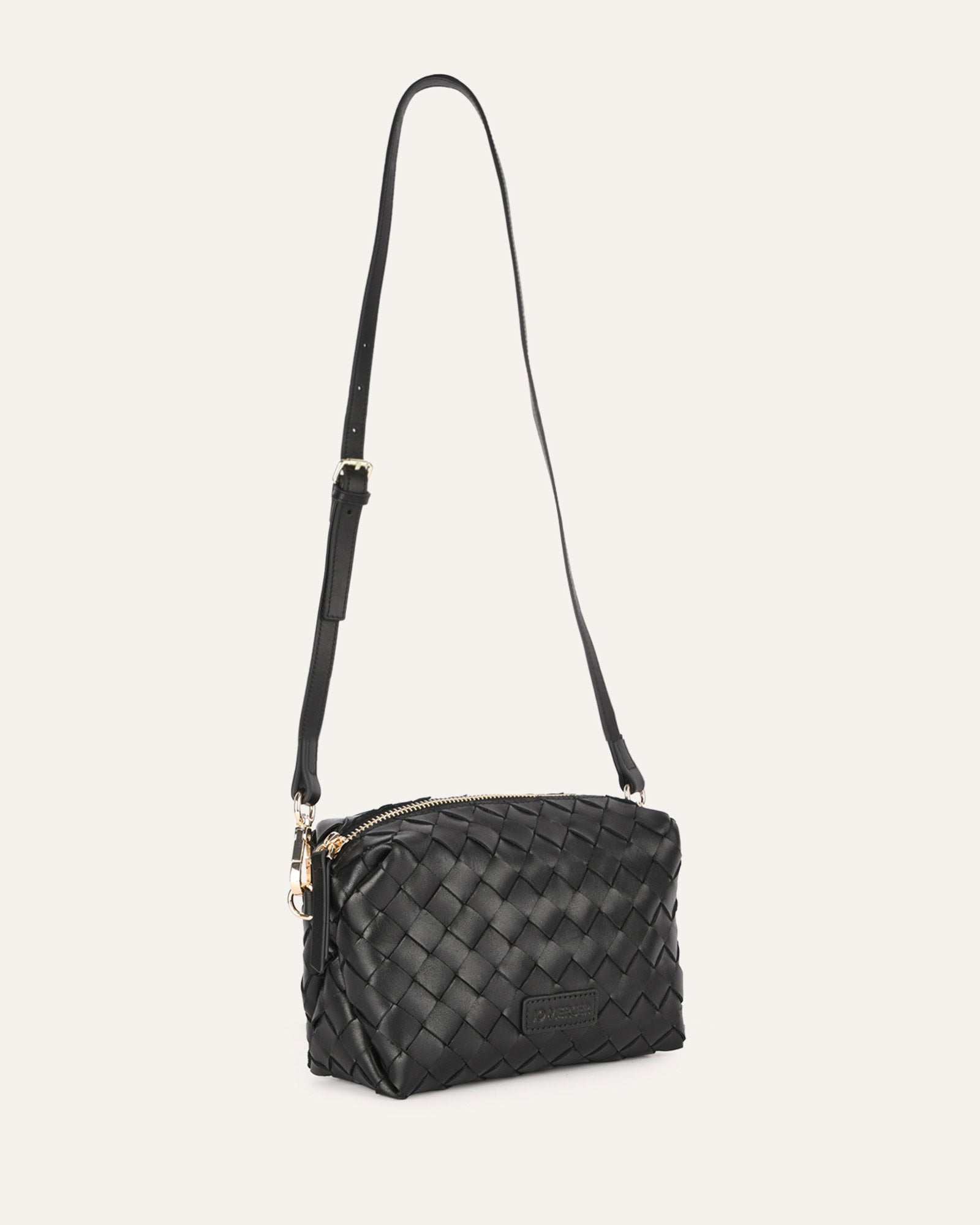 Manuel Black Leather Crossbody Bag for Women - Stylish & Durable Everyday Purse for Work, Travel & Shopping