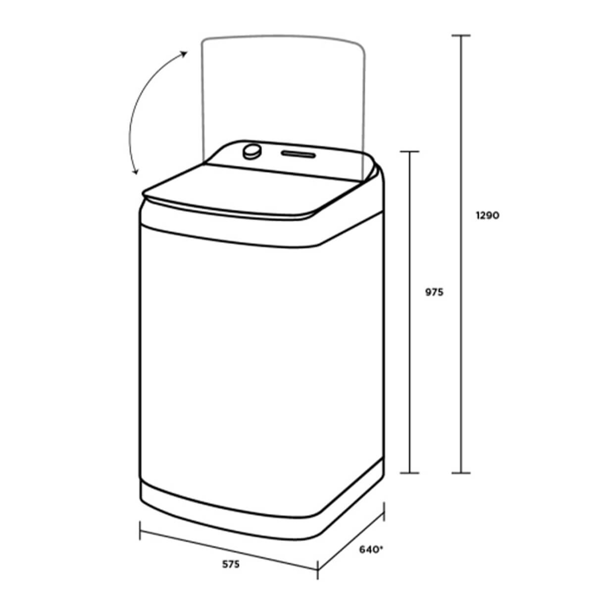 Westinghouse 6kg Top Load Washing Machine WWT6084J5WA - Compact & Energy Efficient Laundry Solution for Apartments, Dorms & Small Spaces